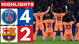 HIGHLIGHTS | Paris Saint-Germain vs Barcelona | UEFA Champions League | Football Game Play