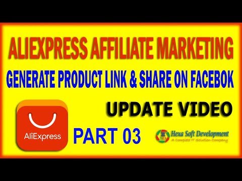 How to crate Aliexpress Product Affiliate Link and Share on Facebook ...