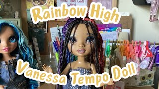 🌈 Rainbow High Rockstar Vanessa Tempo Doll Unboxing & Spa Day 🫧 eBay Finds