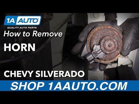 How to Remove Horn 07-13 Chevy Silverado