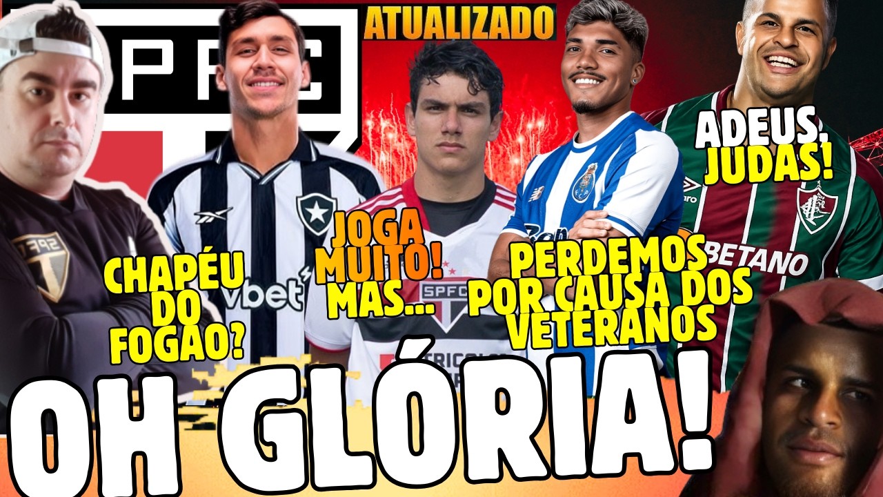 GLÓRIA!! JUDAS NO FLUMINENSE l PARA TUDO: CHAPÉU DO BOTAFOGO? LIMPEZA NA ZAGA OK, VAMOS E NO ATAQUE?
