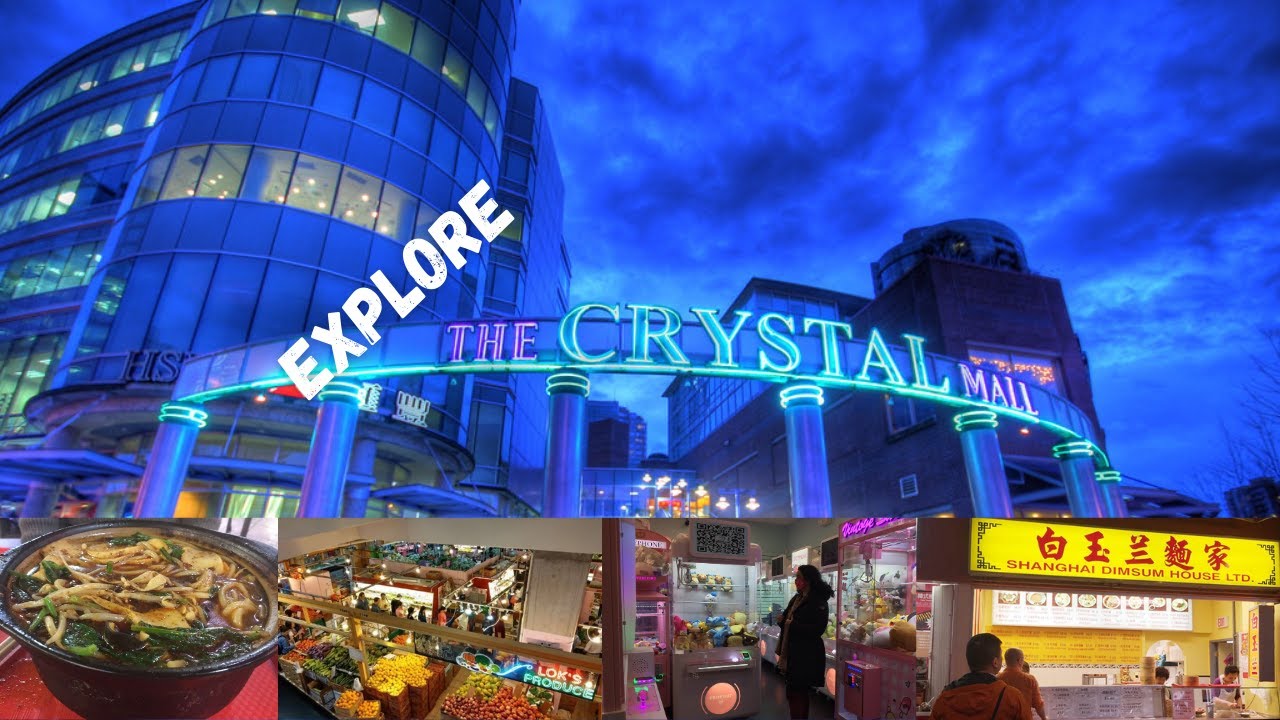 Crystal Mall In South Burnaby, Vancouver BC, Canada YouTube