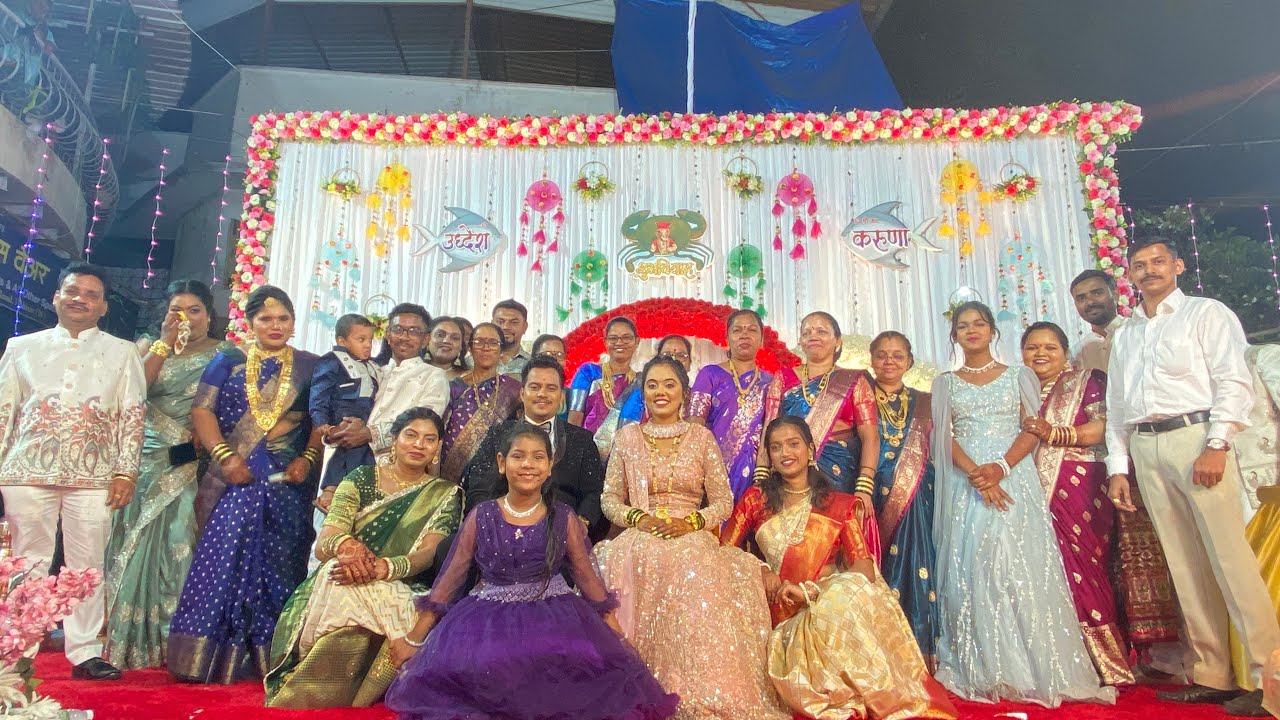 उद्देश आणि करुणा च लग्नाला ।।wedding day of uddesh and karuna ❤️🧿#agrikoli #wedding #trending 