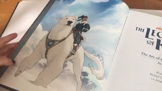 ASMR-Sketching from The Legend of Korra Art Book-Paper sounds, soft spoken,whispers screenshot 5