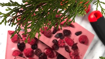 How to make Ruby Chocolate Bars (Facebook Full Live Stream)