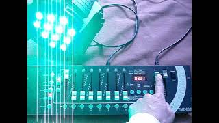 Stage Lighting 192 channel DMX controller 192chs console how to Running programes