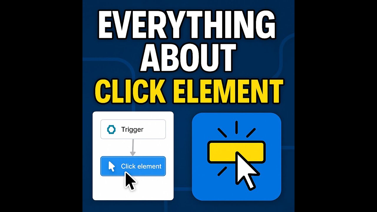 Automa Tutorial Part 1: Mastering the Click Element Block (No Code Guide)