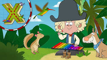 Words that start with the letter "X" | Captain Seasalt and the ABC Pirates