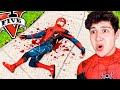 Le ROMPO TODOS los HUESOS a SPIDERMAN en GTA 5... 🕷️🦴 (Mods)