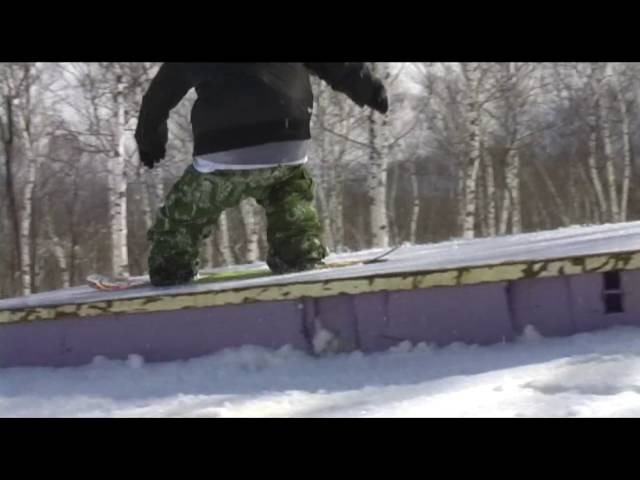 SUMMIT2010 サミットスノーボード グラトリ Butters 北海道SNOWBOARDING動画