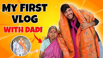 My first vlog with Dadi  ￼❤️😍 #myfirstvlog #dadi #dadimaa #trending #rishabhpawar #myfirstvlog2025 