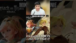 Honor of Kings x Attack on Titan collab! #HonorofKings #HOK #tarahok #hokph #HOKStudio