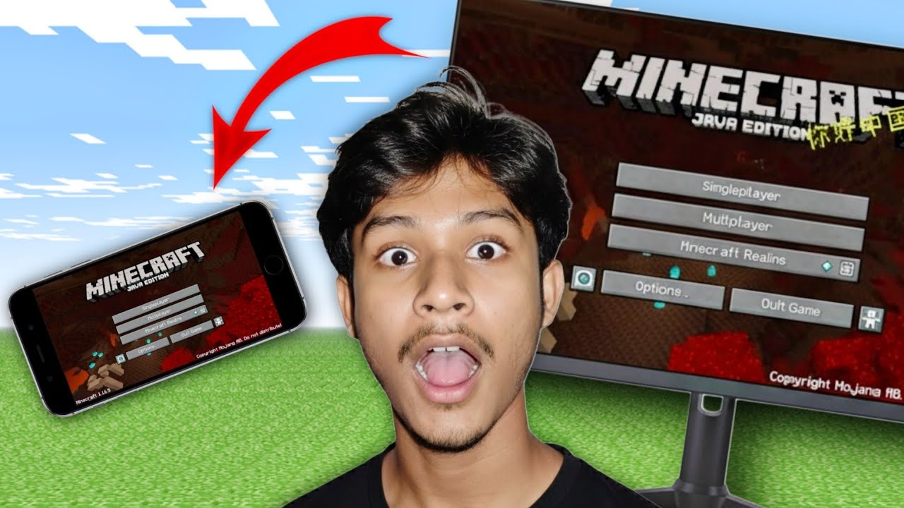 Minecraft Java Edition, In Mobile 😲 NEXT BYTE YouTube