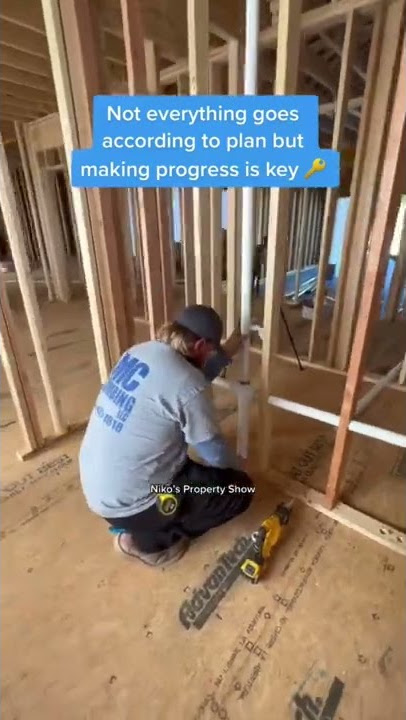 Step by step building a house in 60 seconds!! Almost done!! #construction