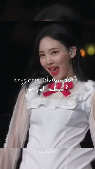 what is love with indonesia lyrics