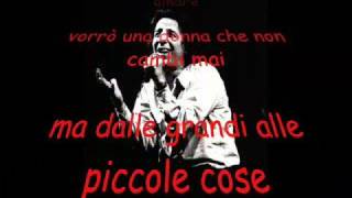 Quando sarò capace di amare chords