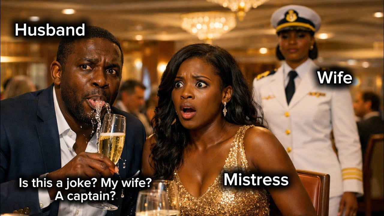HUSBAND WENT ON LUXURY CRUISE WITH MISTRESS–BUT CHOKED TO SEE WIFE AS SHIP'S CAPTAIN #tales 