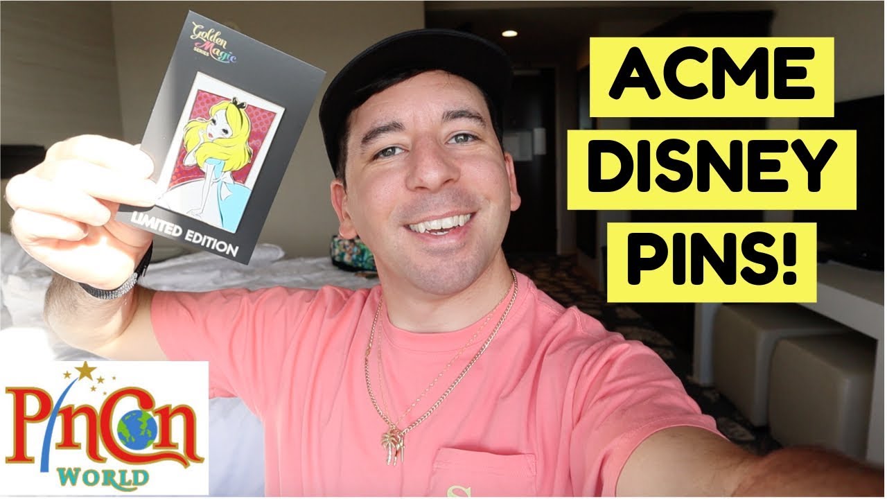 ACME DISNEY PRINCESS PINS! | PinCon World Anaheim 2018 Vlog Day 3