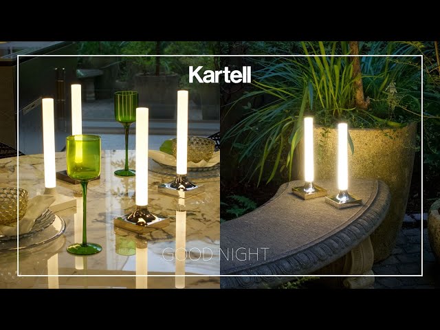 Kartell》最新のポータブルライト「GOOD NIGHT | グッドナイト