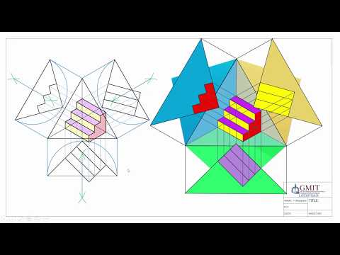 วีดีโอ: วิธีสร้างการฉายภาพแบบ Axonometric