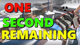 Close Call - 1 second left | IronSight