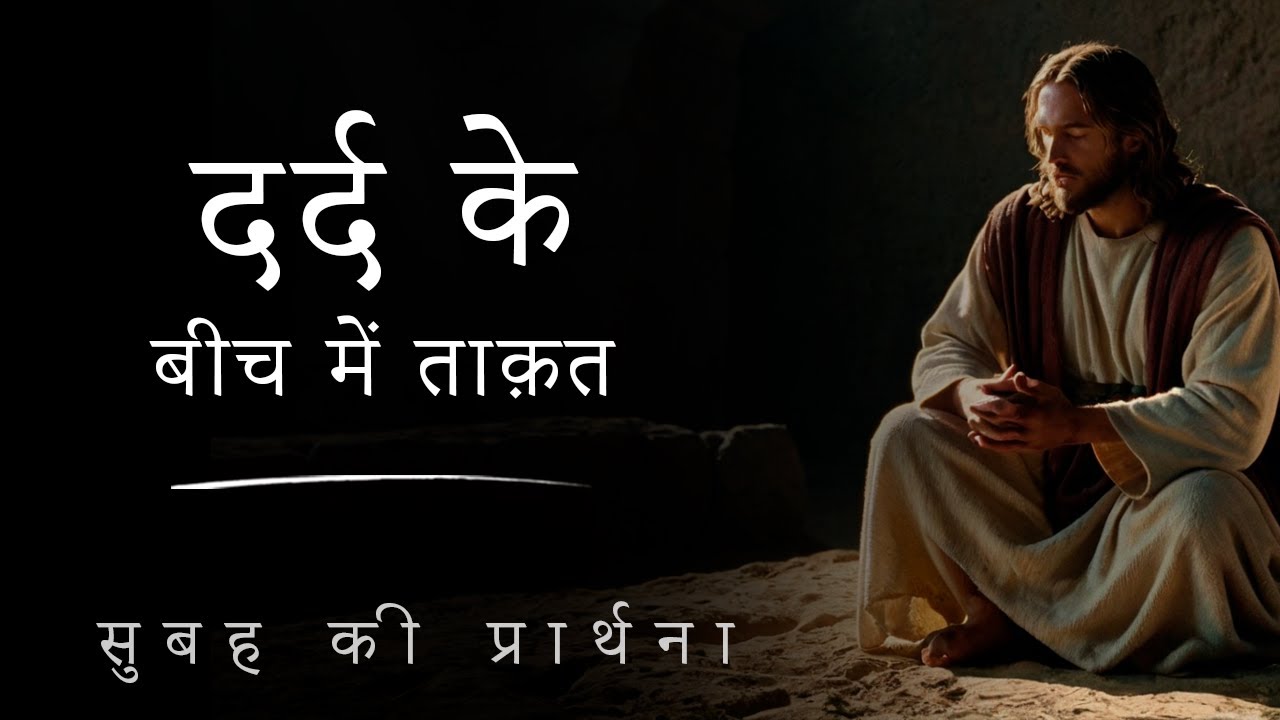 दर्द के बीच शक्ति पाने के लिए एक प्रार्थना | सुबह की प्रार्थना