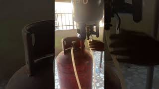 How to transfer gas from cylinder to cylinder #burner #cylinder #gas #gasburner