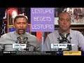JALEN & JACOBY ON LEBRON'S BEST DUO? WADE, KYRIE OR AD IS A CLEAR CASE OF LESTUPID BEGETS LESTUPID!!