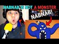 NABNAB is NOT a MONSTER! (Cartoon Animation) @GameToonsOfficial REACTION!