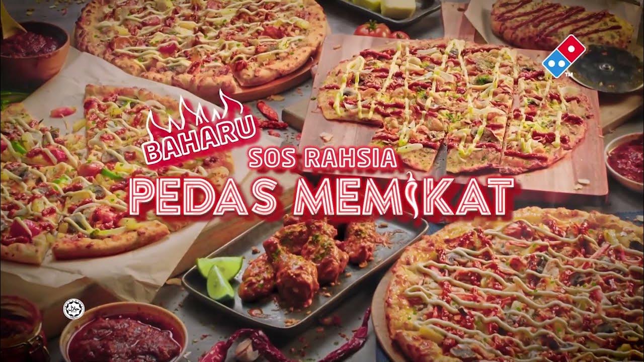 Iklan DOMINO'S PIZZA [Sos Rahsia Pedas Memikat] (2021) YouTube