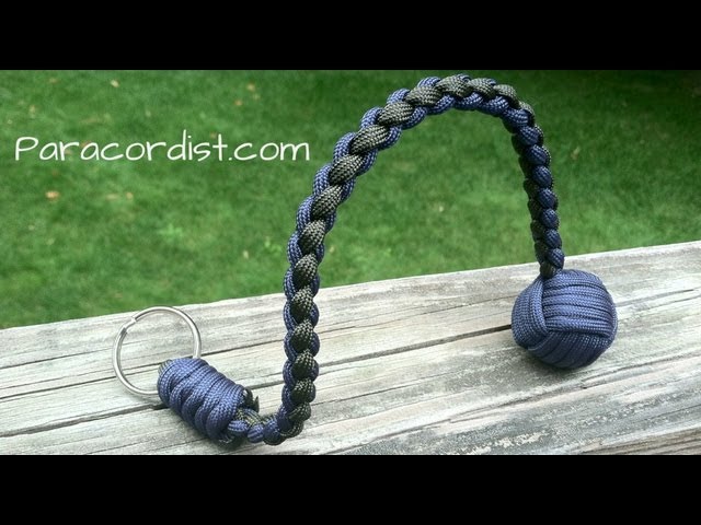 Paracordist's How to Tie a Monkey's Fist knot, large 8-pass, paracord, made  easy w/ jig! 