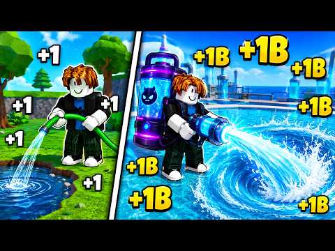 +1 Drain Water Per Click Roblox Game Play