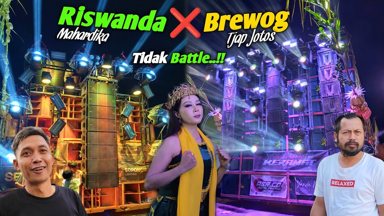 Riswanda Mahardika & Brewog Tjap Jotos Beriringan Seperti Besti Karnaval Harjokuncaran😁