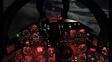 DCS | Soviet MiG-21 Night Intercept
