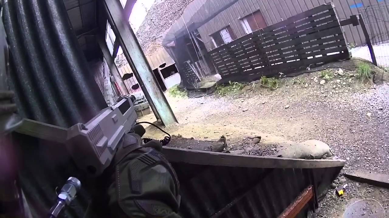 URBAN Camo INDOOR (adictive paintball toulouse) YouTube