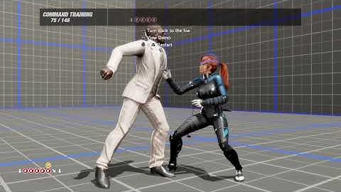 DEAD OR ALIVE 6 Demo - ZACK Command Training