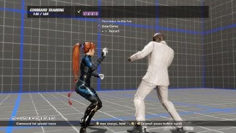 DEAD OR ALIVE 6 Demo - ZACK Command Training