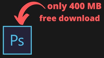 install photoshop cs6 extended version less than 400 mb