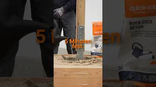Schneller in den Feierabend! quick-mix Ruck-Zuck Beton!