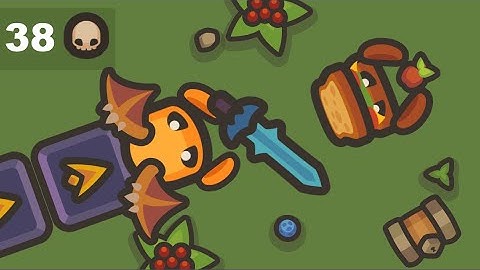 Taming.io - Sapphire Sword Solo Domination - 38 Kills