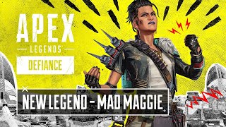 Lets Play Apex Legends Defiance Season-12 New Legend Mad Maggie & New BattlePass