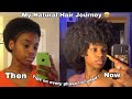 My Natural Hair Journey 💛 ( tips included !)