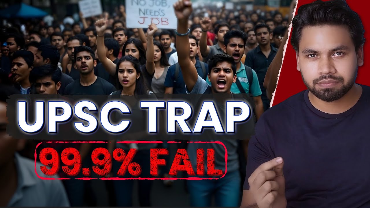 UPSC TRAP: 99.9% Fail - The Dark Side of #UPSC | No One Talks About This🤫