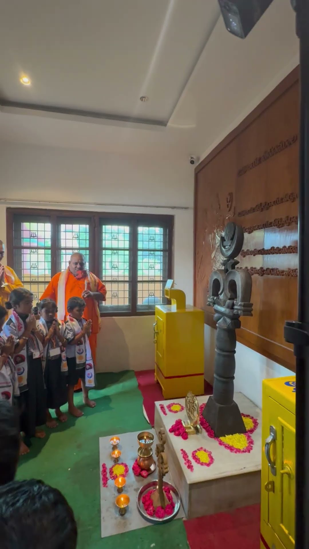విజ్ఞాన జ్యోతి స్కూల్ విద్యార్థుల ఓమౌజయా శ్రీ భవతి క్షేత్ర దర్శనం 🙏🌹 #shorts #aumaujaya