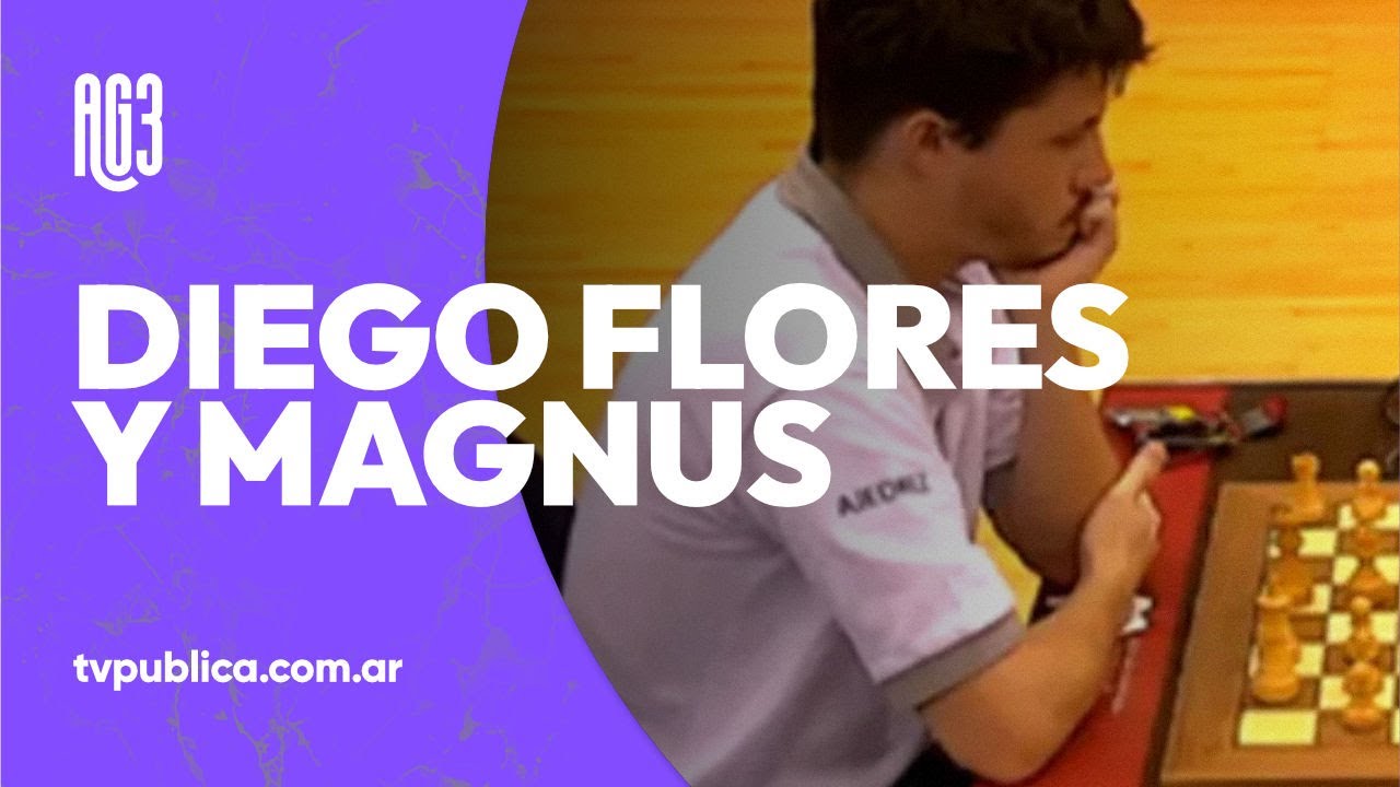 Partida entre Diego Flores y Magnus Carlsen - Ag3