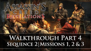 Assassins Creed - Revelations 100% Sync Walkthrough Part 4 (Sequence 2 | Memory 1, 2 & 3)