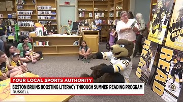 Boston Bruins helping boost literacy through summer reading program