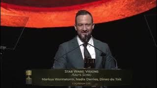Music composer Markus Wormstorm's acceptance speech at the 51st Annie Awards
