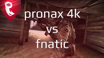 n!faculty pronax 4k vs fnatic (EMS Fall 2013 Finals)