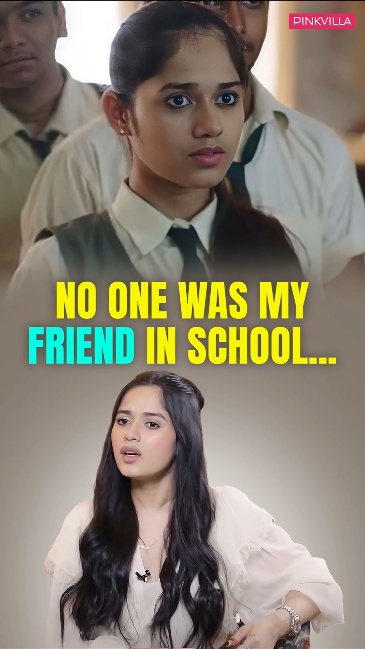Jannat Zubair DID NOT Have Friends In School ? | #shorts #tv #podcast #friends #trending